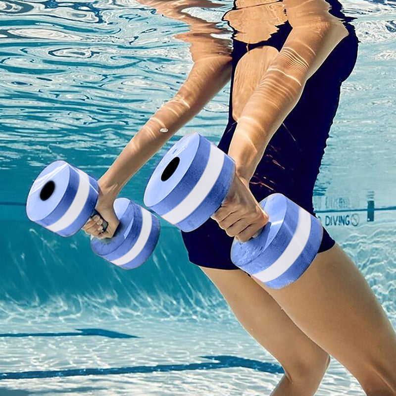 Elevate Your Water Aerobics Routine with Our 2-Piece EVA Dumbbells