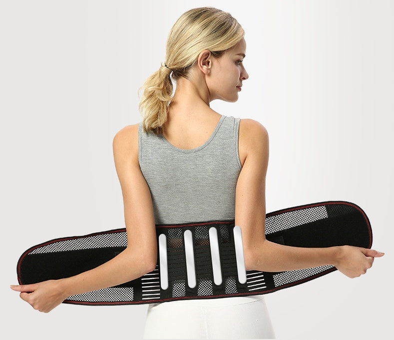 Steel Support Belt For Back And Waist Stability