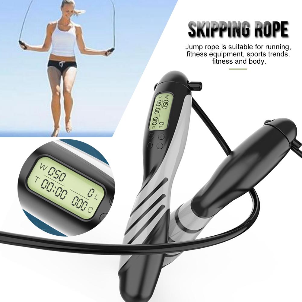 Professional Fitness Skipping Rope With Cordless Counter