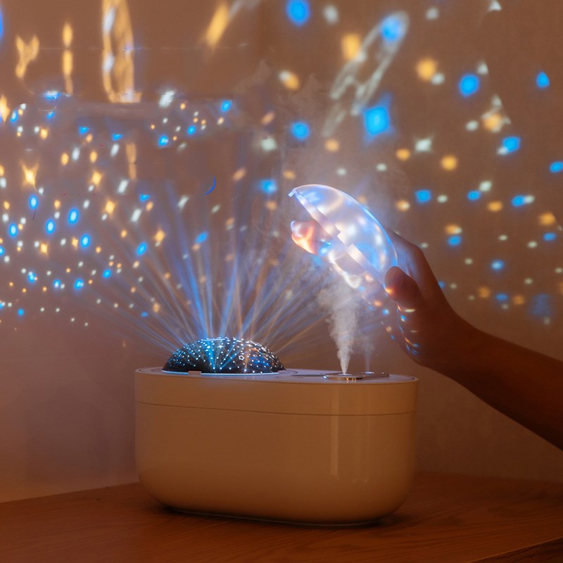 Double Spray Projection Humidifier For Home And Office