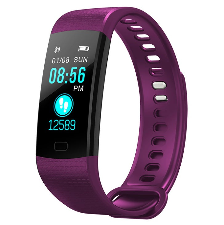 Smart Band Watch With Color Screen, Heart Rate, And Fitness Tracker