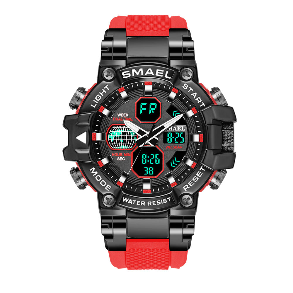 Men’s Sports Fitness Watch With Dual Display