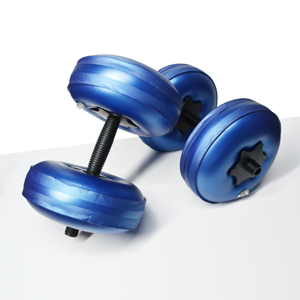 Water-Filled Dumbbells For Fitness And Strength Training