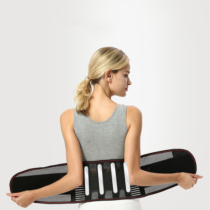Steel Support Belt For Back And Waist Stability
