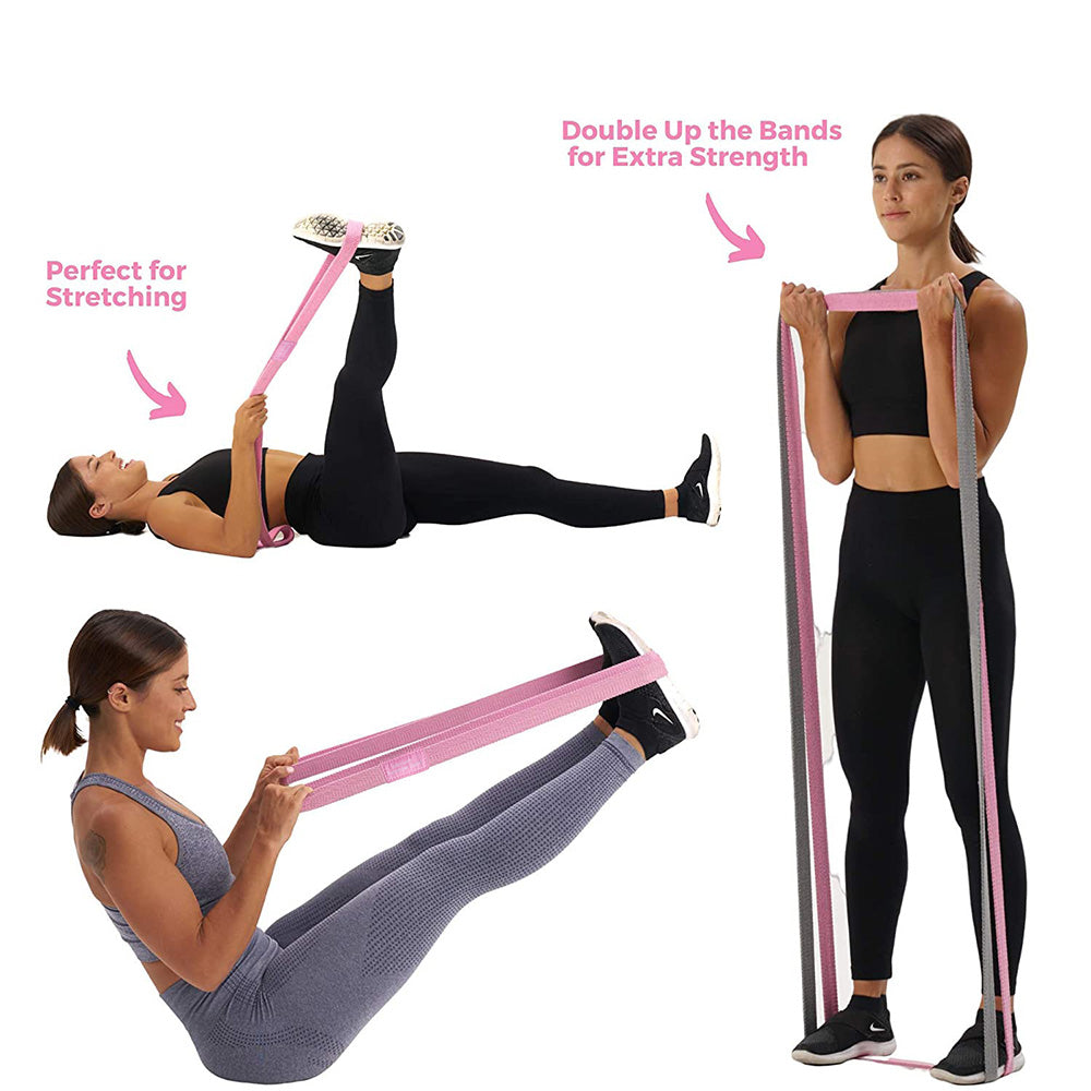 2m Long Yoga Resistance Loop Band For Strength Training