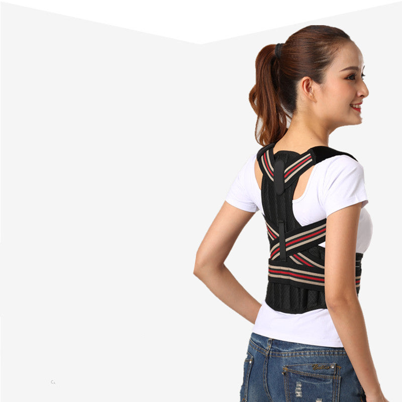 Humpback Correction Belt With Four-Keel Hard Support For Straight Back