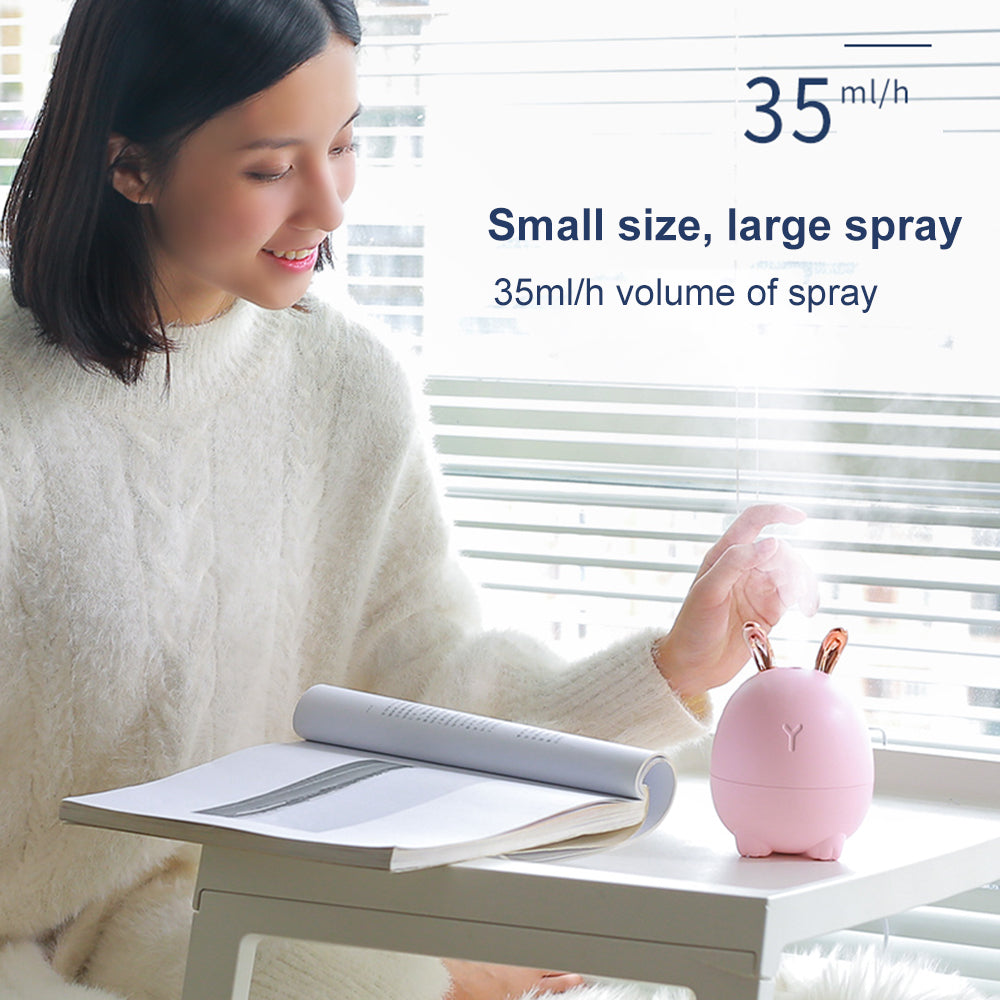 USB Cartoon Deer And Rabbit Humidifier For Home Use