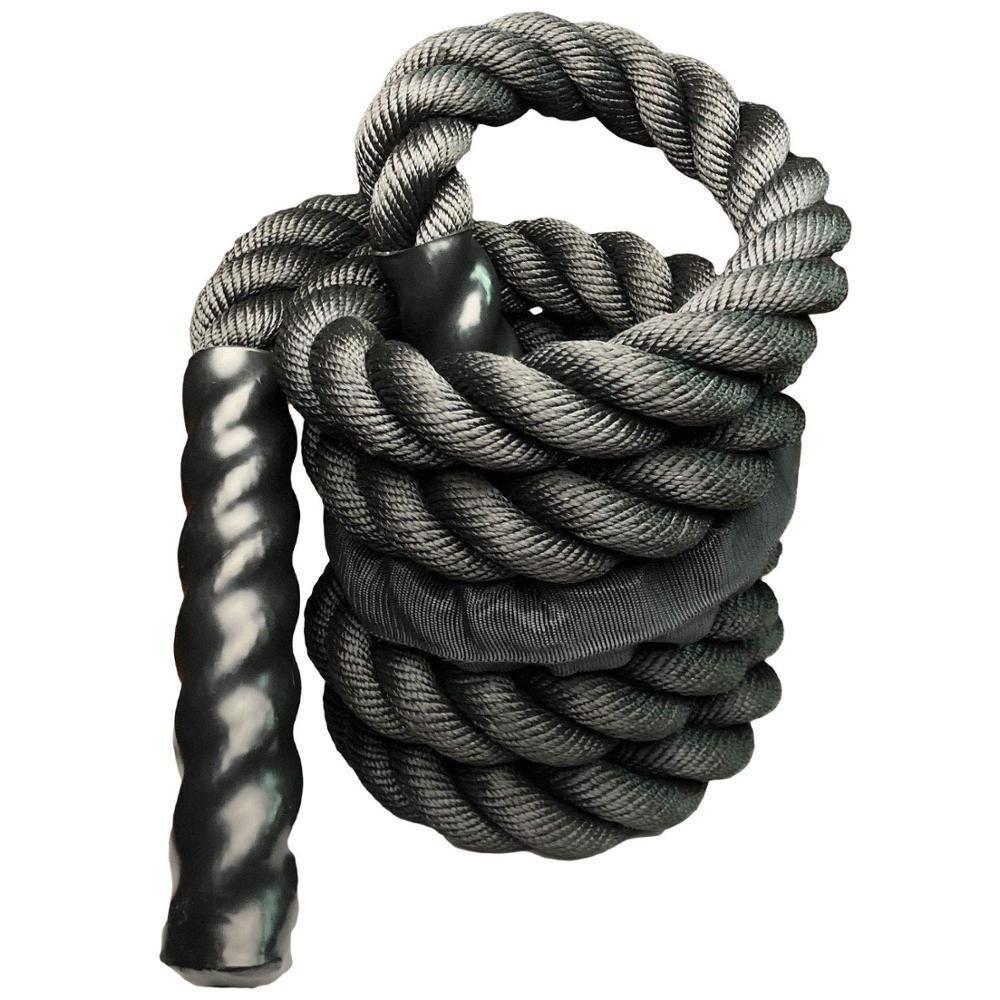 Heavy-Duty Triple-Strand Jumping Rope For Fitness And Weight Training