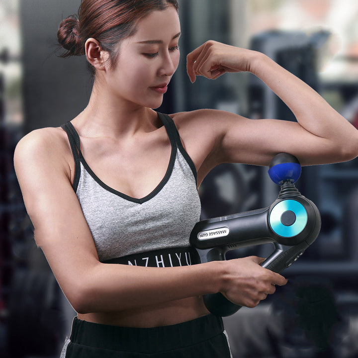 Triangle Fascia Massage Gun For Muscle Relaxation And Home Fitness
