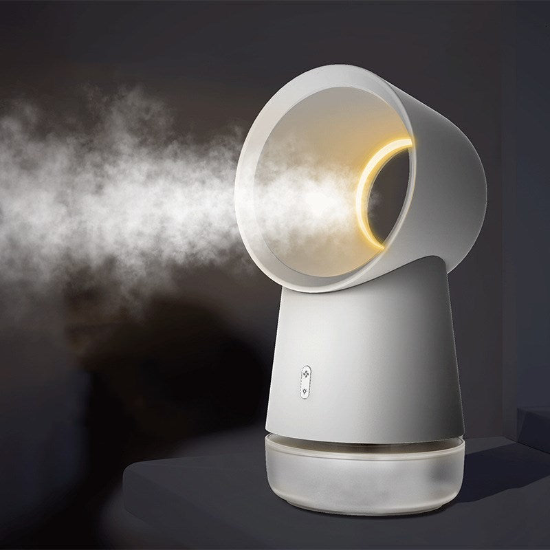 Desktop Leafless Fan Humidifier For Home And Office