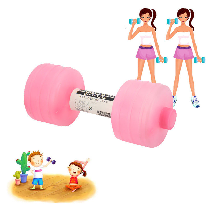 Water Fillable Dumbbell Set For Fitness Training And Strength Exercise