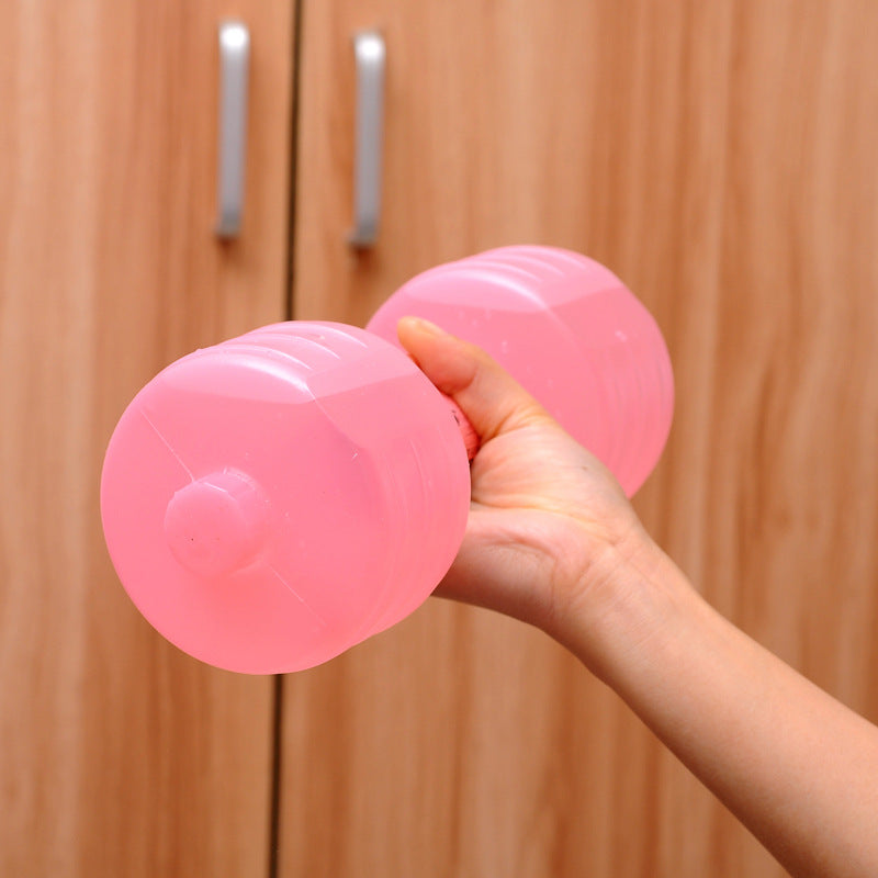 Water Fillable Dumbbell Set For Fitness Training And Strength Exercise
