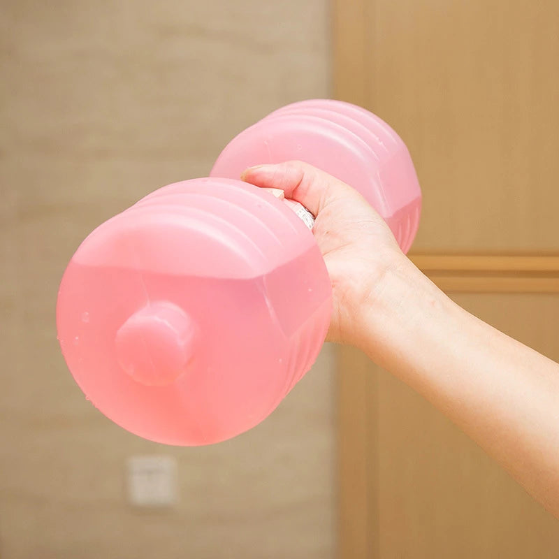 Water Fillable Dumbbell Set For Fitness Training And Strength Exercise