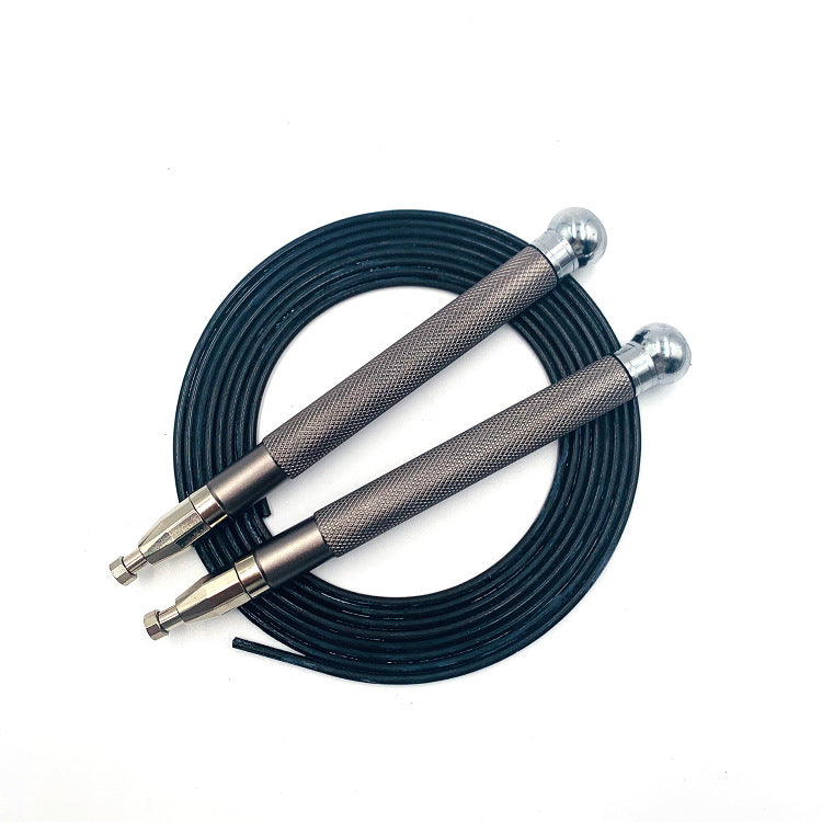 Aluminum Handle Steel Wire Skipping Double-bearing Skipping Rope