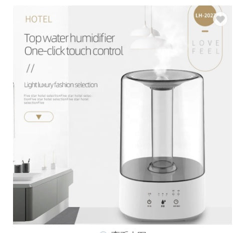 Ultrasonic Home And Office Humidifier With Colorful Aromatherapy