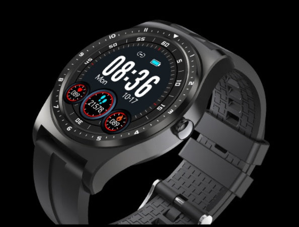 Full-Touch Smart Watch With Heart Rate, Blood Pressure, Sleep, And Fitness Tracking