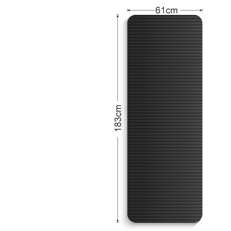 Fitness Yoga Mat For Exercise, Stretching, And Workouts