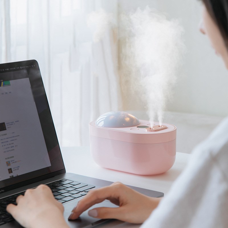 Double Spray Projection Humidifier For Home And Office