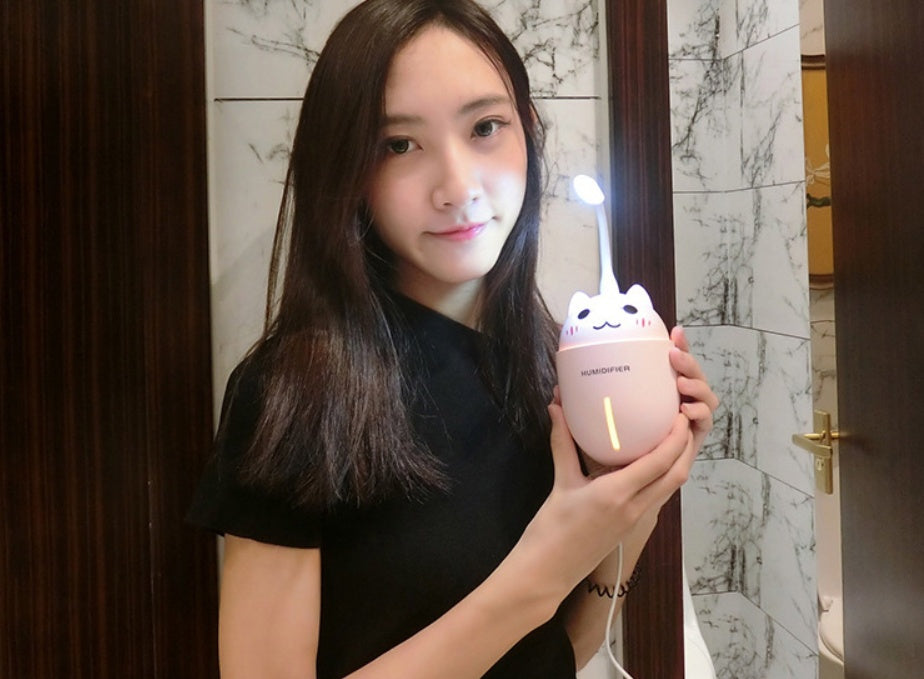 Meng Pet Cat-Shaped Humidifier For Home Use