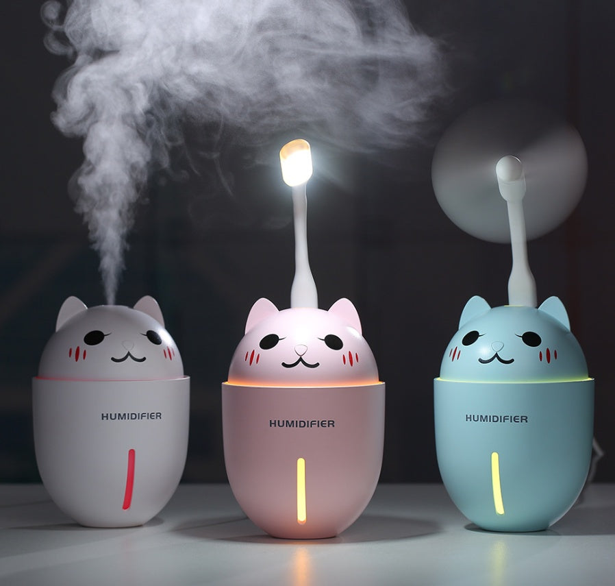 Meng Pet Cat-Shaped Humidifier For Home Use