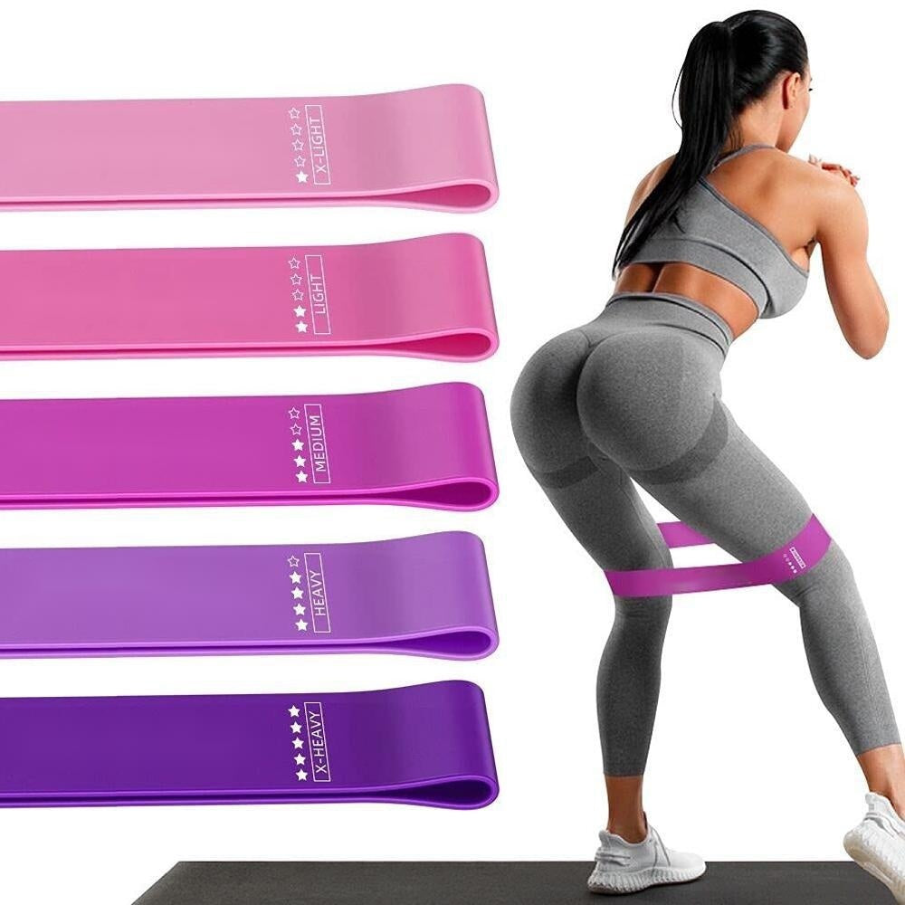 TPE Yoga Resistance Band For Fitness And Flexibility Training