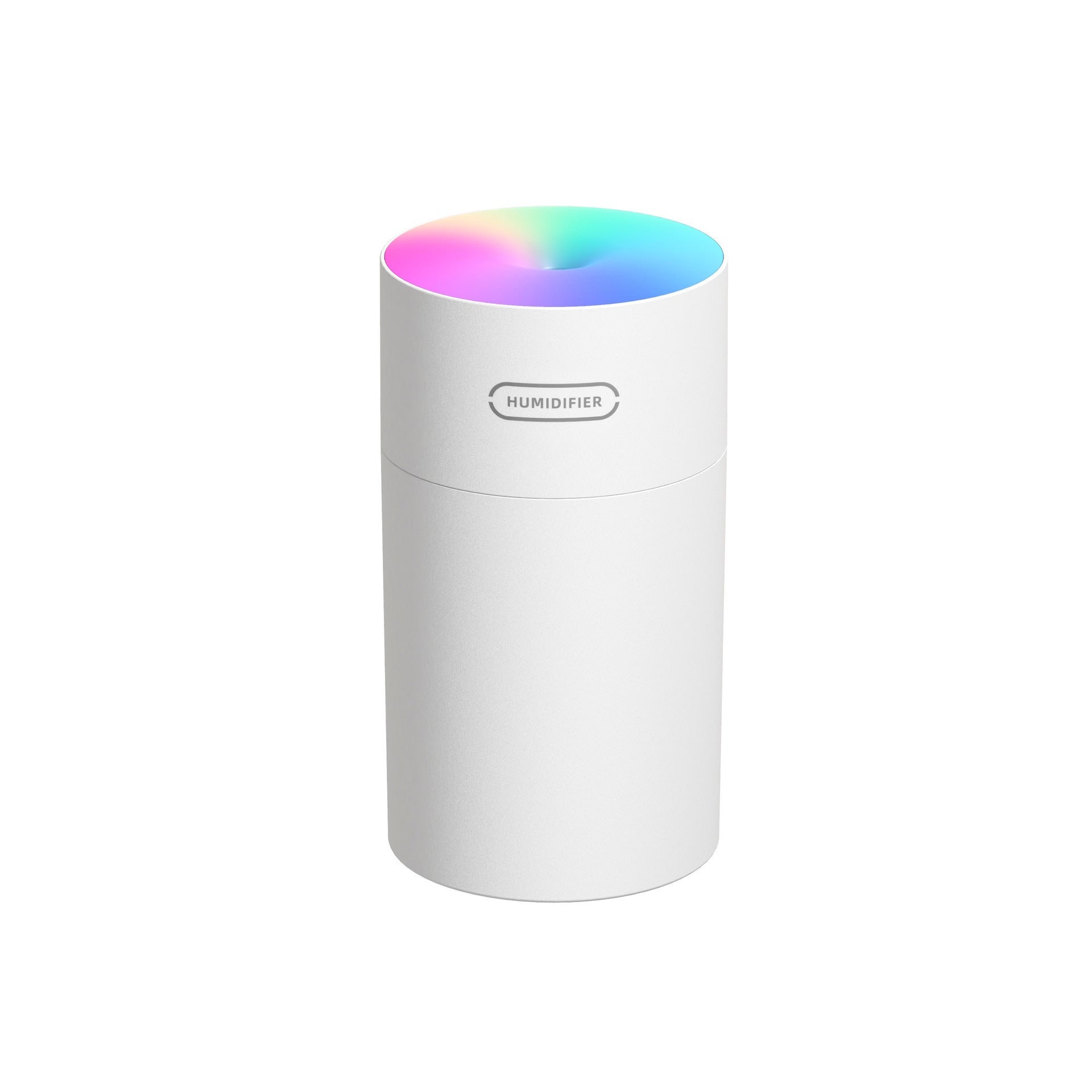 Mini USB Car Humidifier With Colorful Light And Atomizer