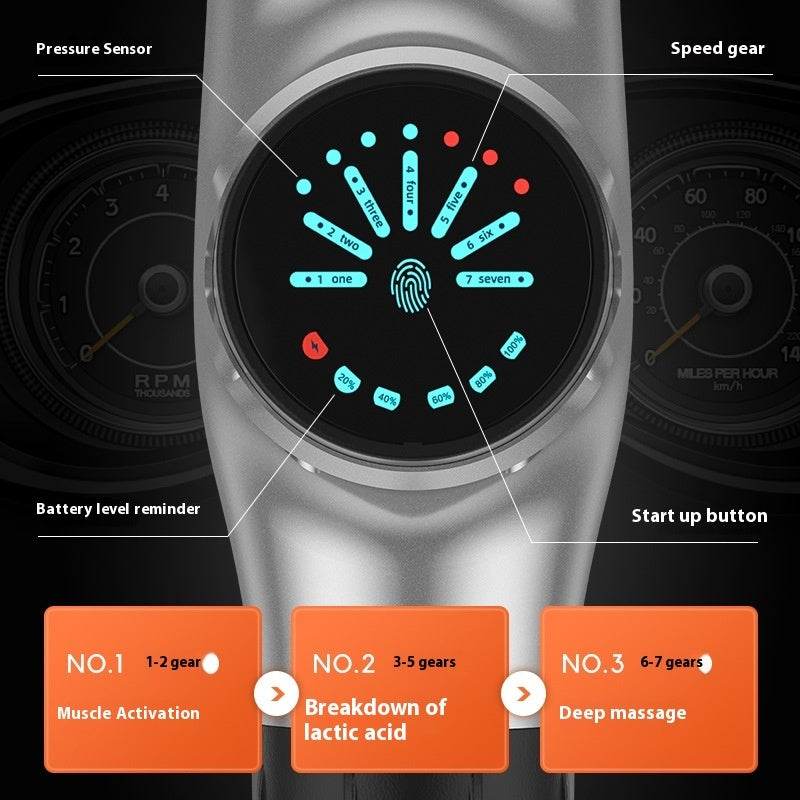 Professional Massage Gun For Rehabilitation And Physiotherapy
