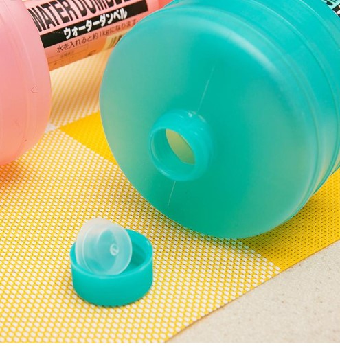 Water Fillable Plastic Dumbbells For Women’s Fitness Training