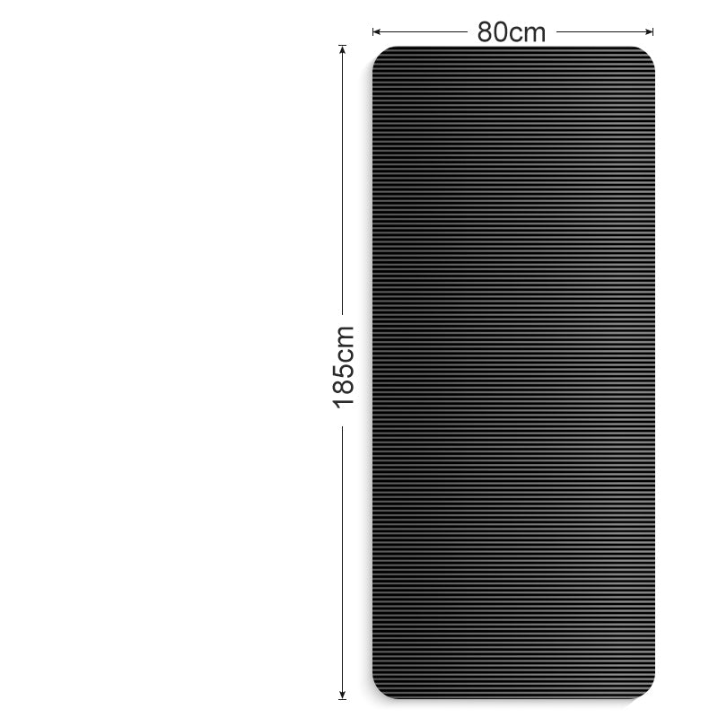 Fitness Yoga Mat For Exercise, Stretching, And Workouts