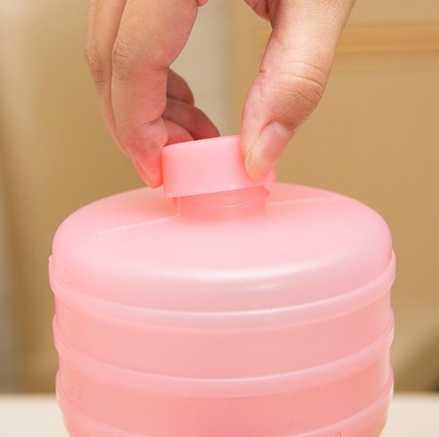 Water Fillable Plastic Dumbbells For Women’s Fitness Training