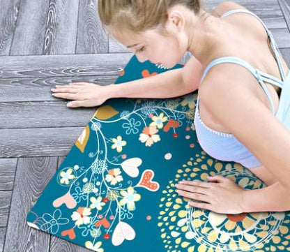 Non-Slip Yoga Mat For Fitness, Exercise, And Stretching