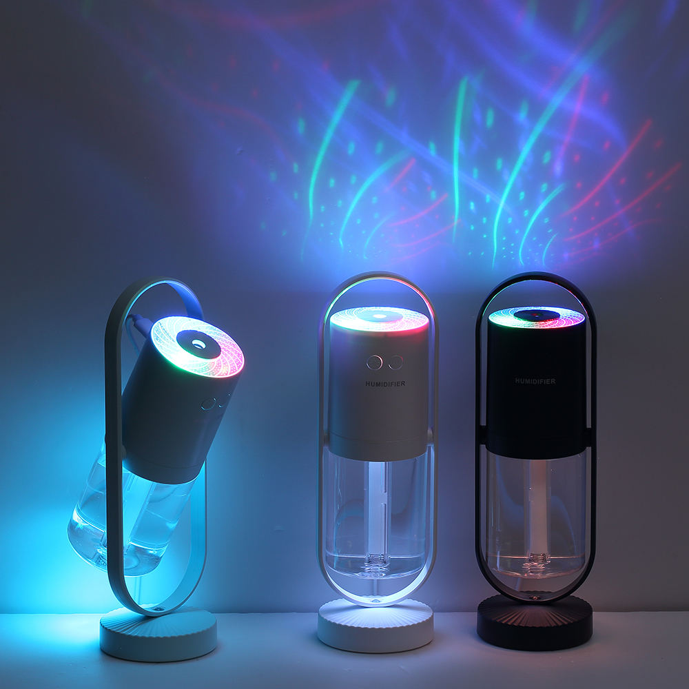 200ml Portable USB Rechargeable Humidifier With Colorful Light
