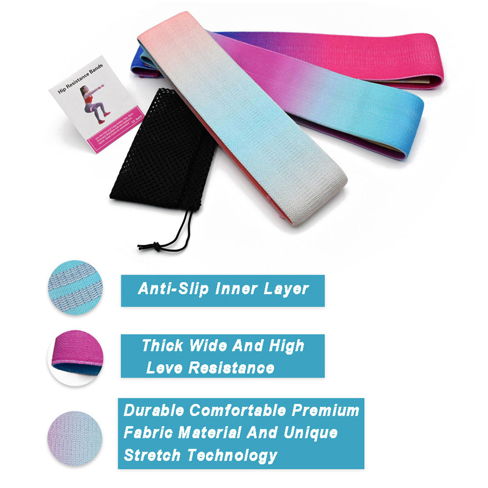 Anti-Slip Squat Resistance Band For Buttocks Fitness And Shaping