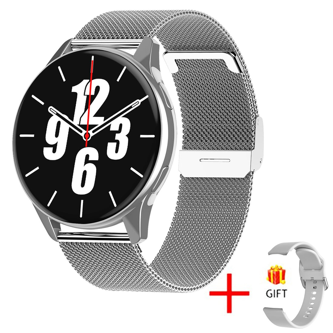 New Round Smart Watch Bluetooth Women Fitness Bracelet
