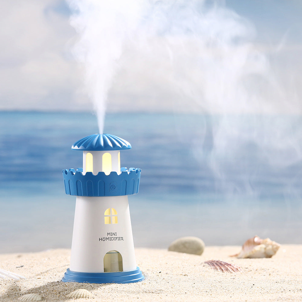 Lighthouse-Shaped Humidifier For Home Use