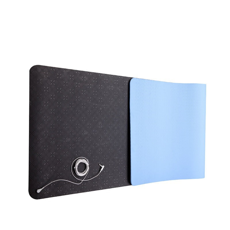 Conductive Grounding Yoga Mat With Non-Slip PU Surface And Wire