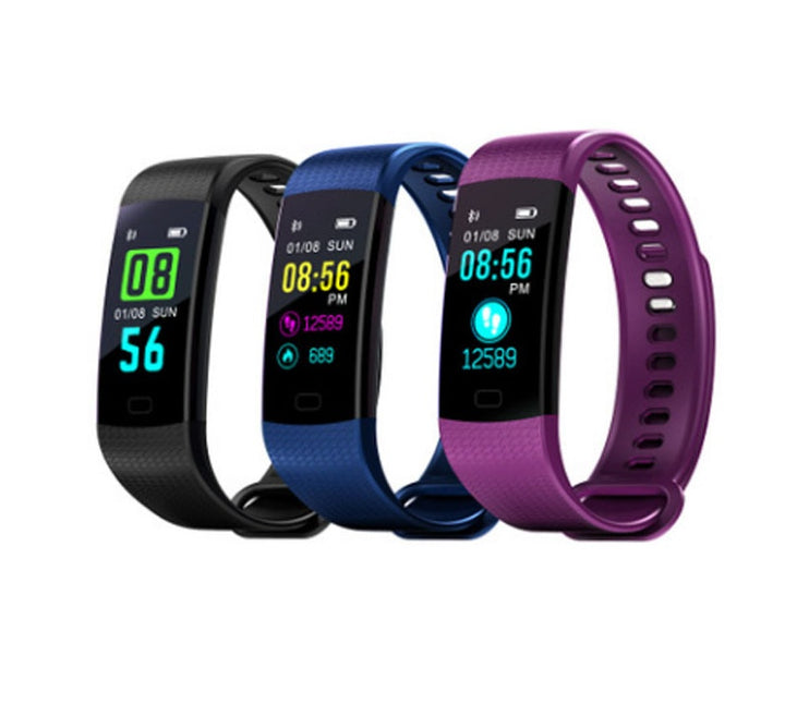 Smart Band Watch With Color Screen, Heart Rate, And Fitness Tracker
