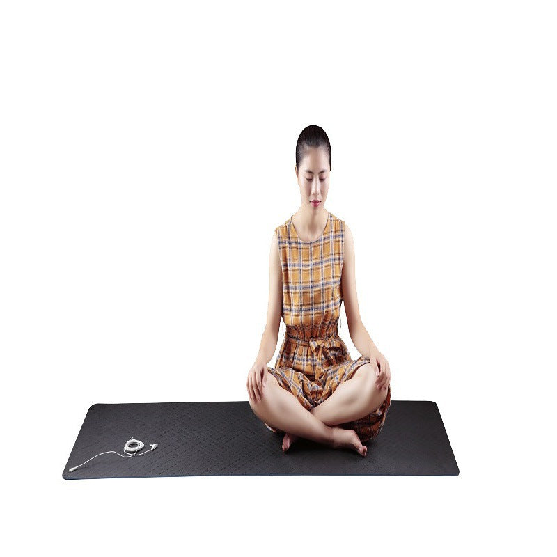 Conductive Grounding Yoga Mat With Non-Slip PU Surface And Wire