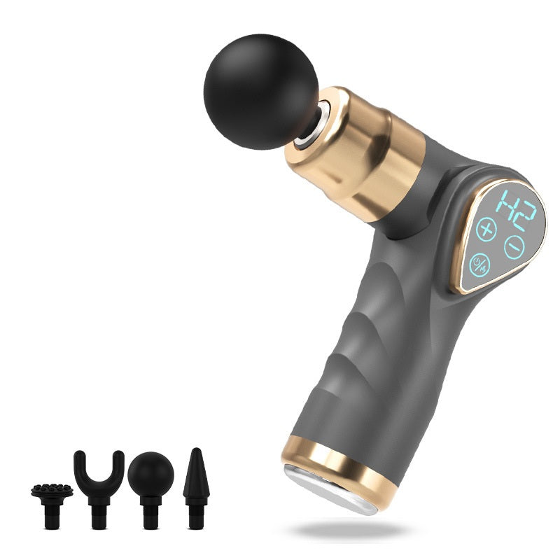 Hot Compress Folding Massage Gun For Muscle Relaxation