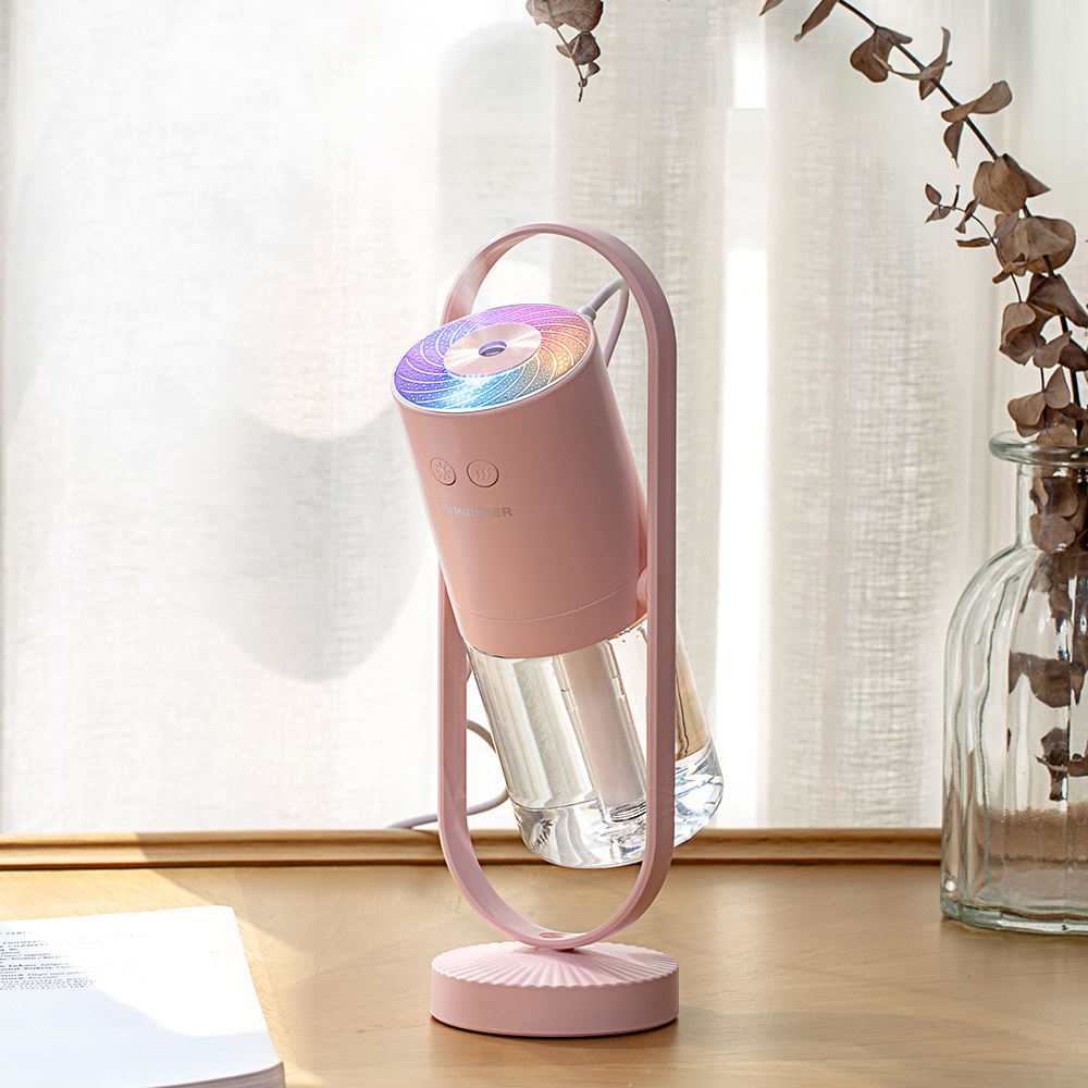200ml Portable USB Rechargeable Humidifier With Colorful Light