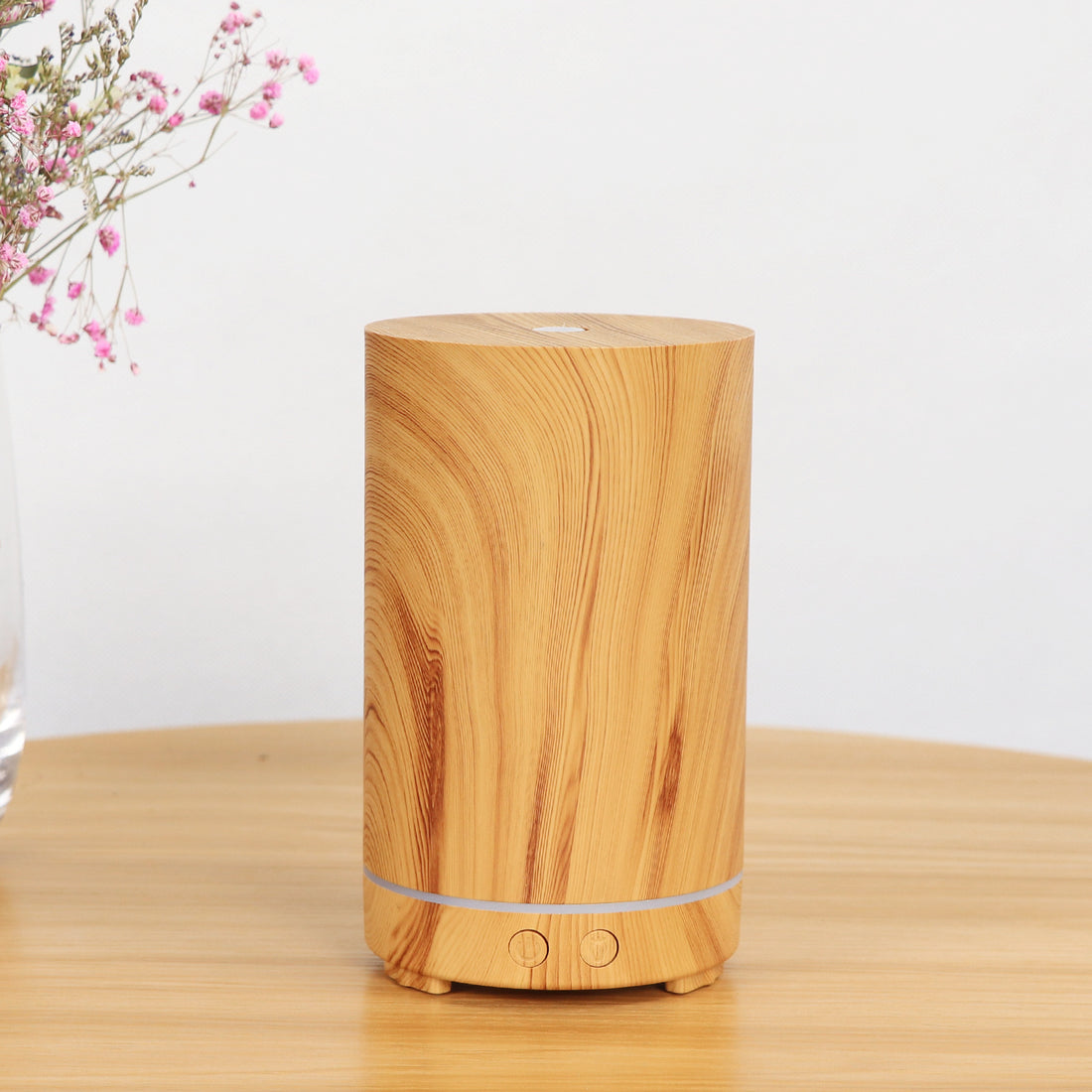 Wood Grain-Style Humidifier For Home And Office