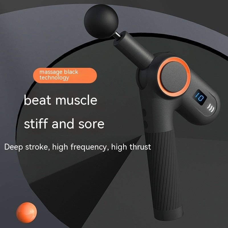 USB Rechargeable Massage Gun With Rotatable Head