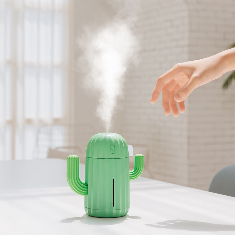 Cactus-Shaped Wireless Rechargeable Humidifier