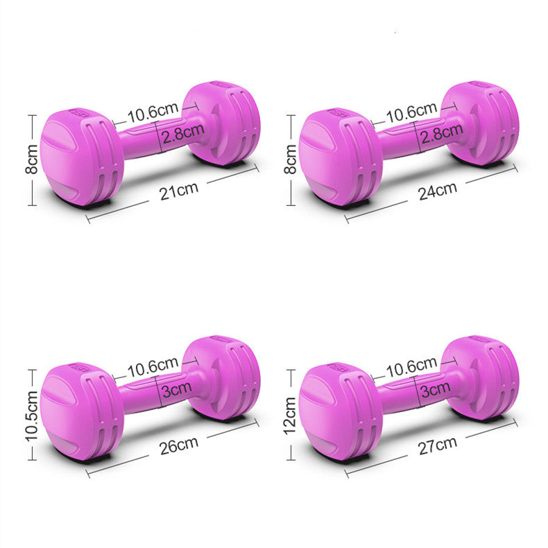 Pair Of Women’s Dumbbells For Home Fitness Training