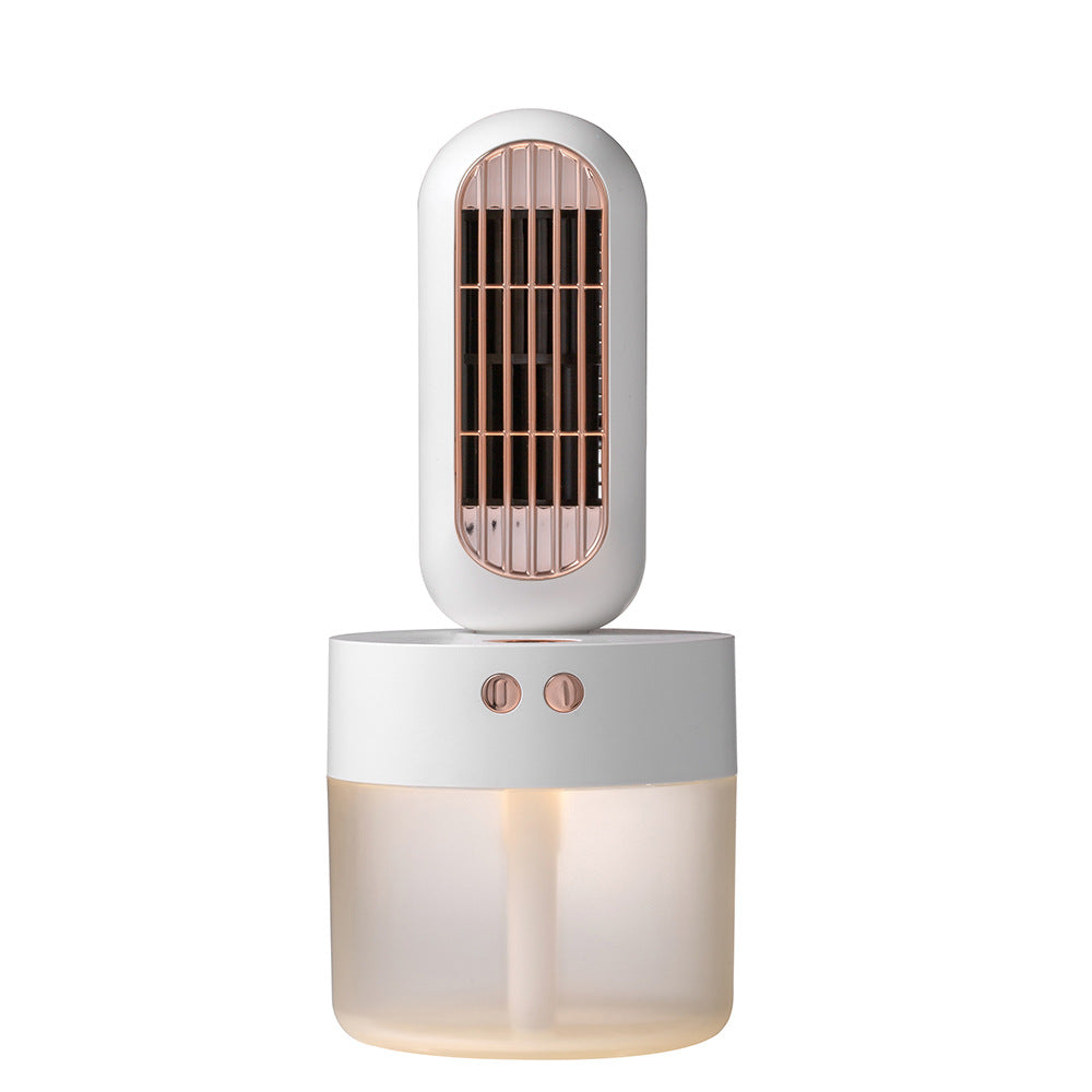 Small Humidifier With Built-In Fan For Home And Office