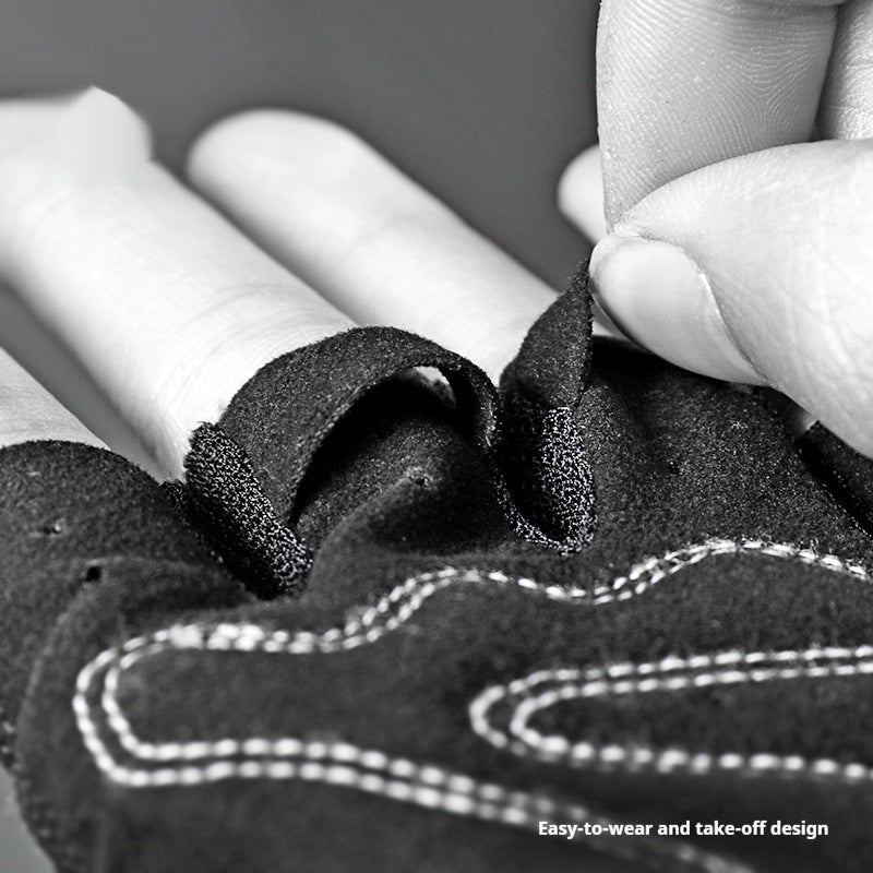 Breathable Half Finger Cycling Gloves Non-Slip Unisex