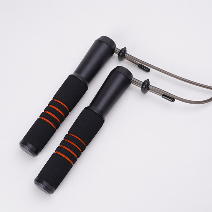 Weighted Steel Wire Rope Skipping Rope With Bearings