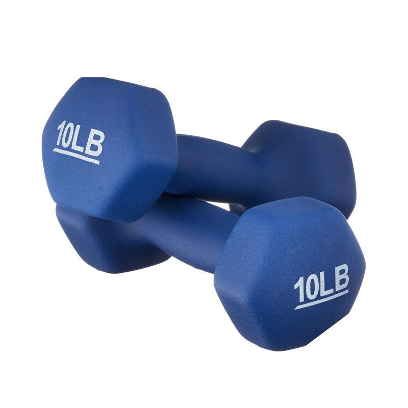 Hexagonal Frosted Dumbbells For Home Fitness Training