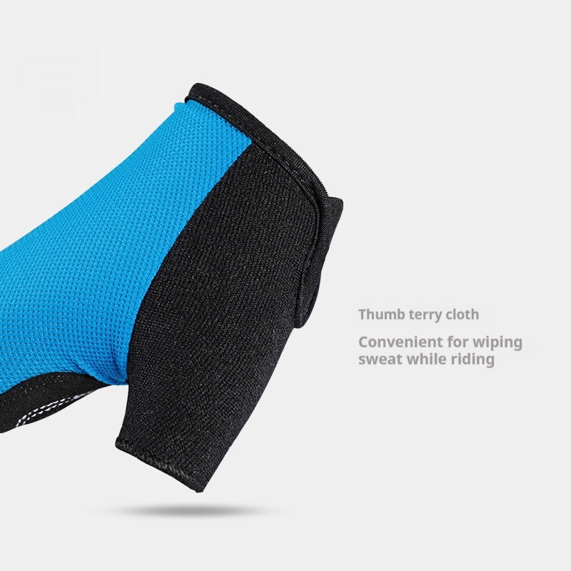 Breathable Half Finger Cycling Gloves Non-Slip Unisex