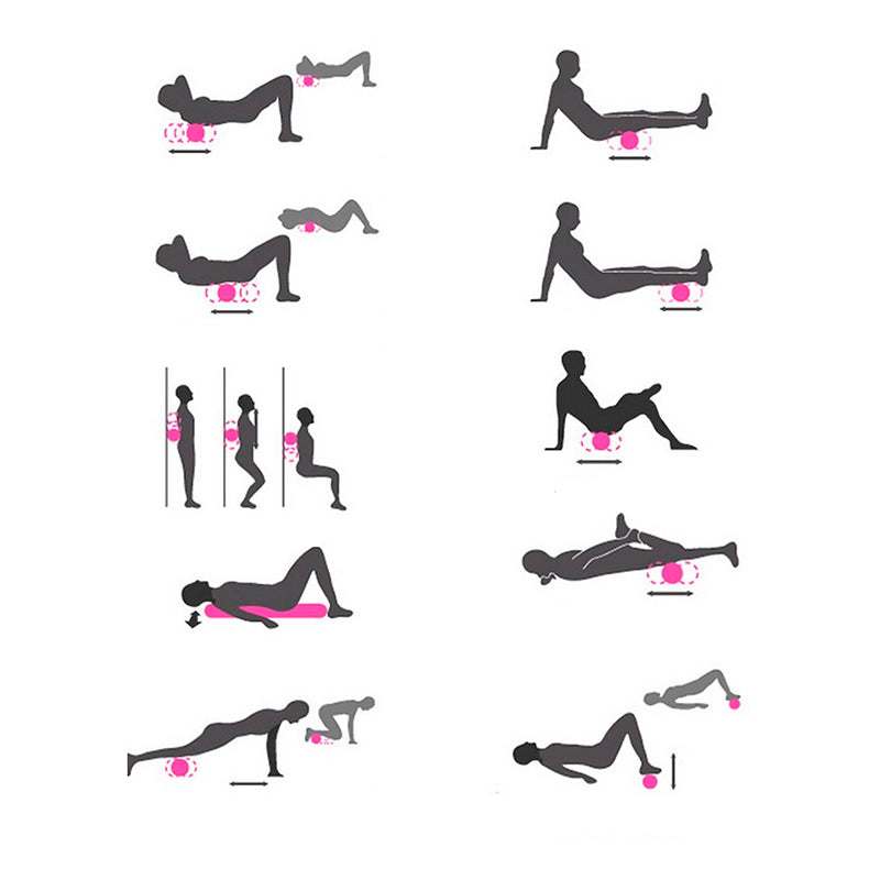 Yoga Foam Roller For Stretching And Muscle Recovery